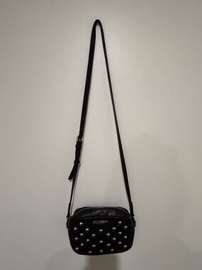 Love Moschino Black Studded Crossbody Bag